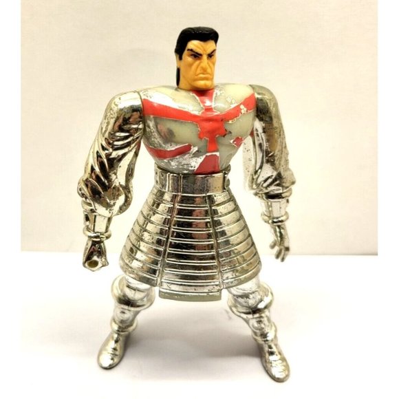 Vintage 1994 X-Men SILVER SAMURAI Toy Biz Action Figure Marvel Comics (T12) - Picture 1 of 5